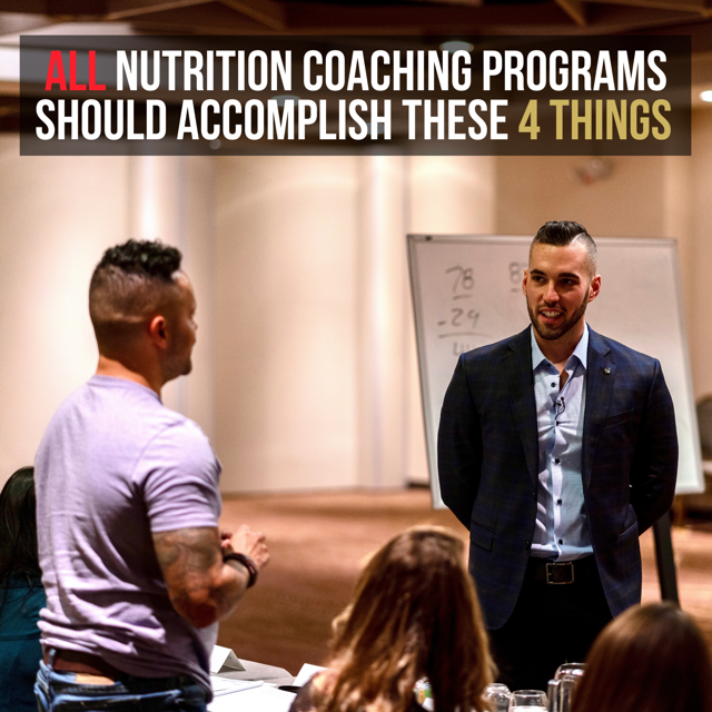 ALL Nutrition Programs Should Accomplish These 4 Things